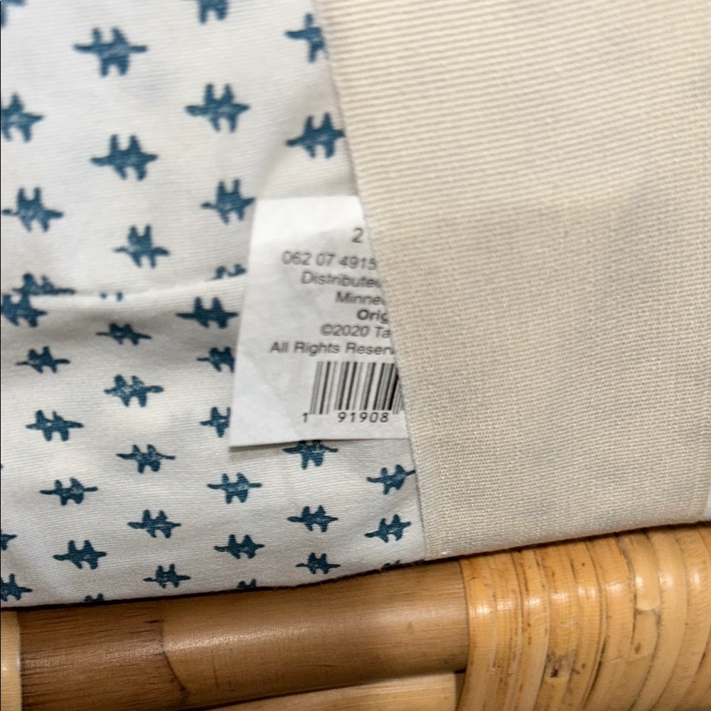Opalhouse Jungalow King 100% Cotton Percale Sheet Set - Teal Dash - Picture 4 of 11